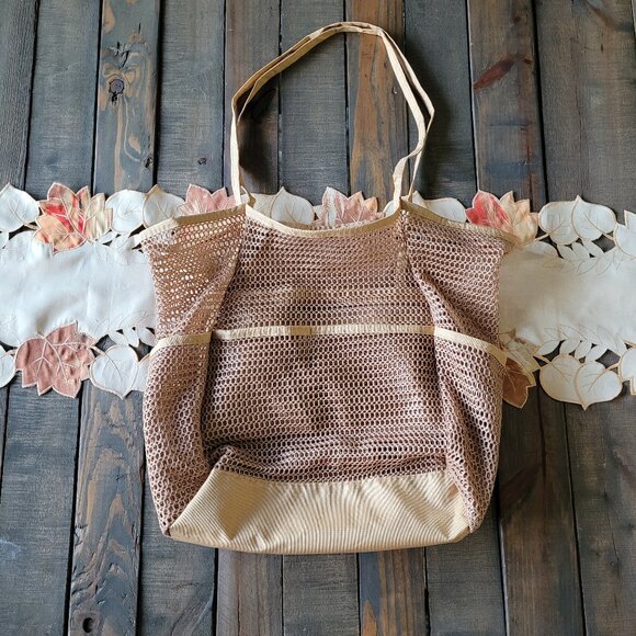 Mesh Beach Handbag Large - Picture 1 of 3